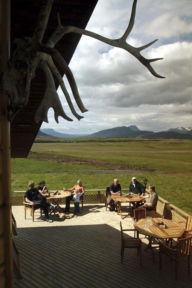 Eyjar Fishing Lodge Breiðdalsvík Exterior foto
